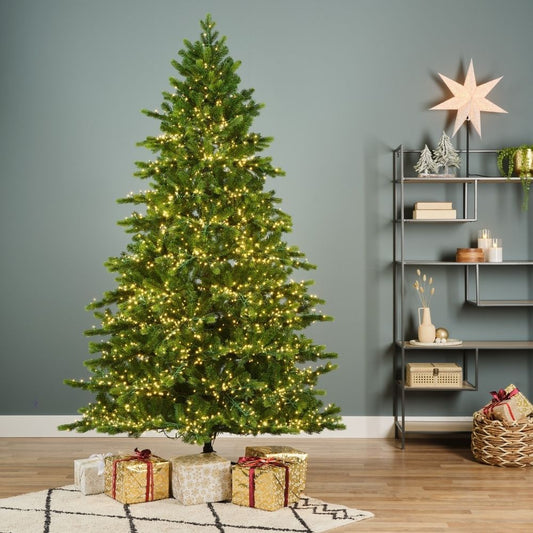 Galloway Spruce Artificial Christmas Tree 7ft Pre-Lit