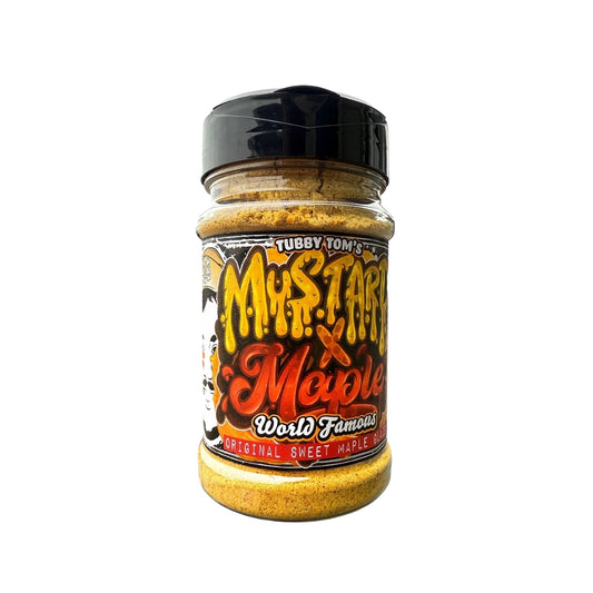 Tubby Tom's Mustard & Maple Sweet Tangy Rub 200g