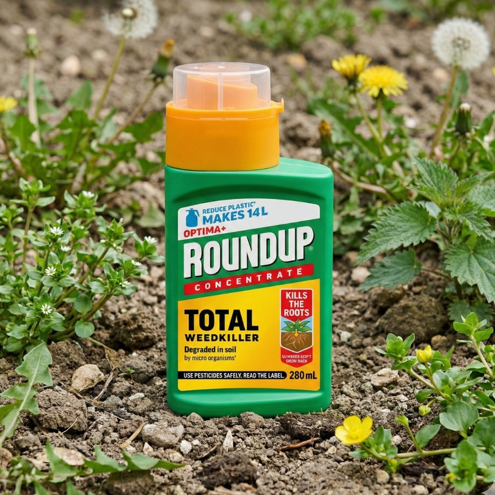 Roundup Optima+ Concentrate Weedkiller 280ml