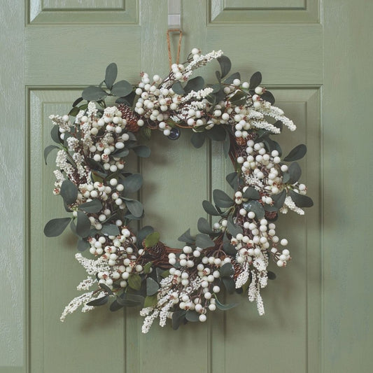 WinterBerry Artificial Christmas Wreath 50cm