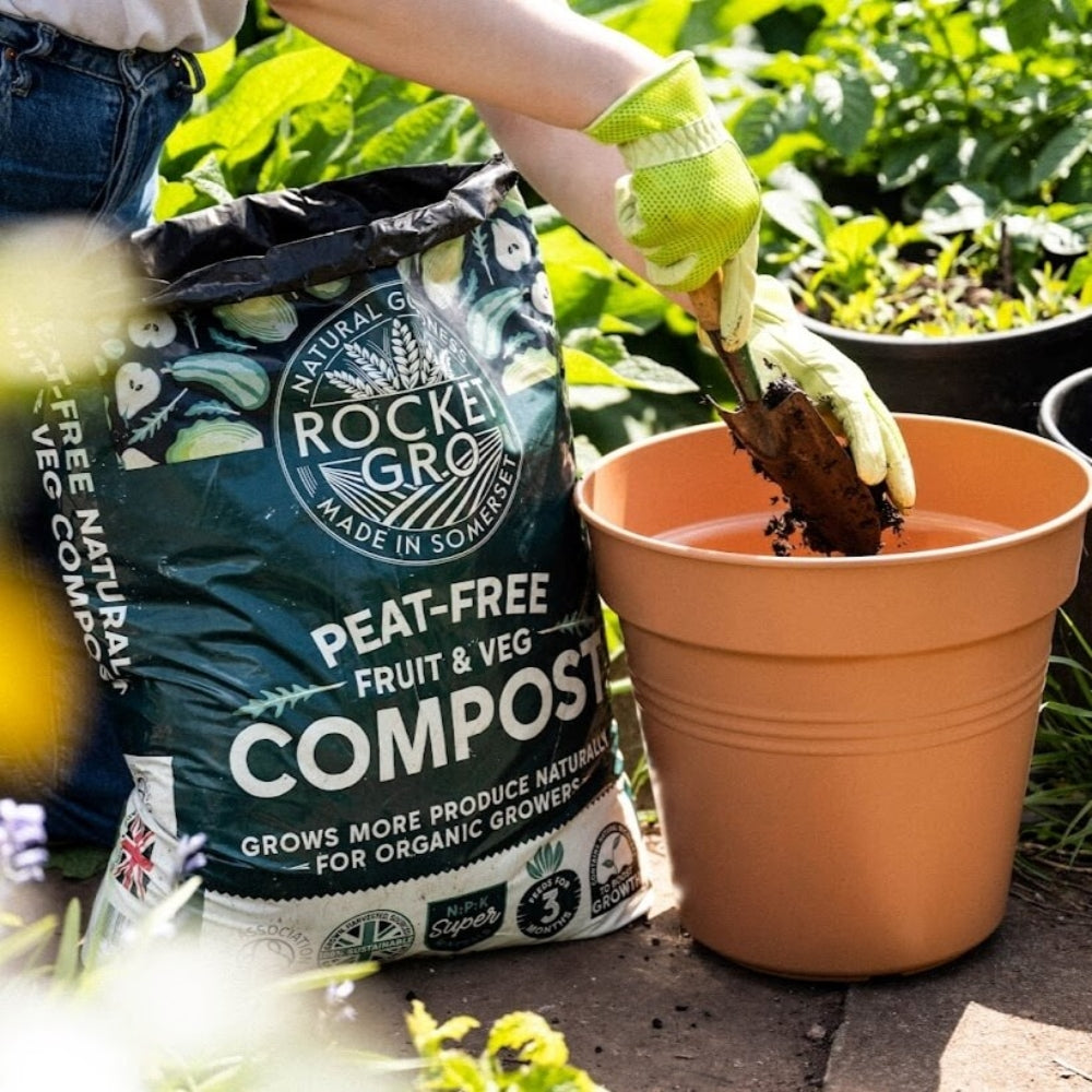 RocketGro Peat Free Fruit & Veg Compost 40L