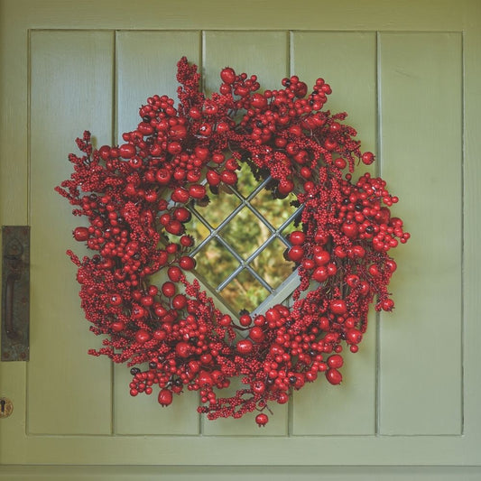BerryBurst Artificial Christmas Wreath 50cm