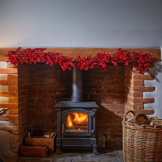 BerryBurst Artificial Christmas Garland 180cm