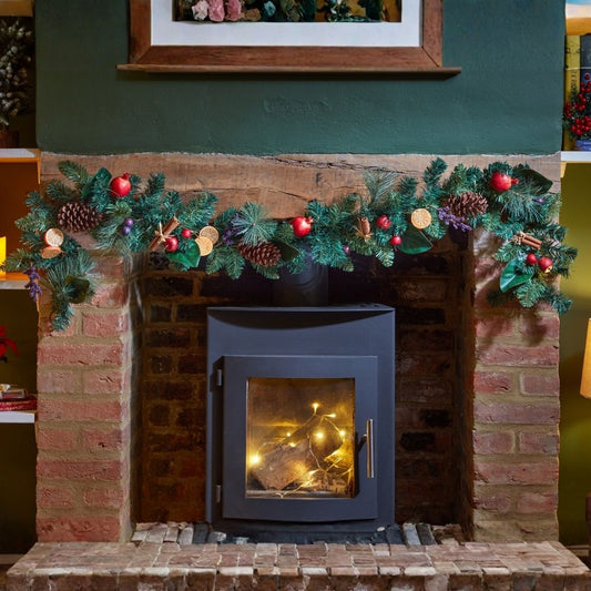 FestiveSpice Artificial Christmas Garland 180cm
