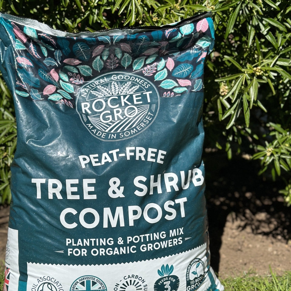 RocketGro Peat Free Tree & Shrub Compost 40L