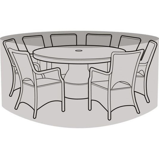 8 Seater Round Furniture Set Cover