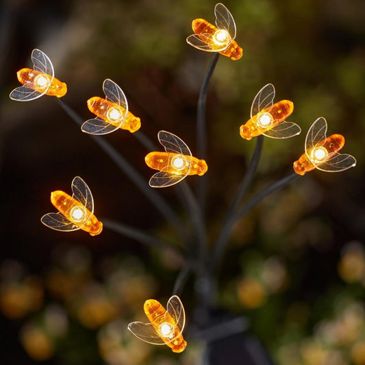 8-Stem BeeLights Solar Stake Light
