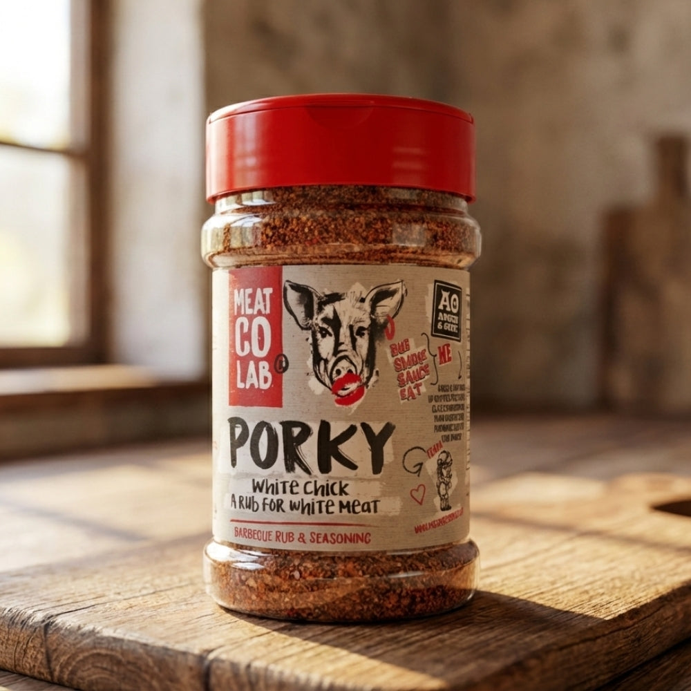 Angus & Oink Porky White Chick BBQ Rub 230g