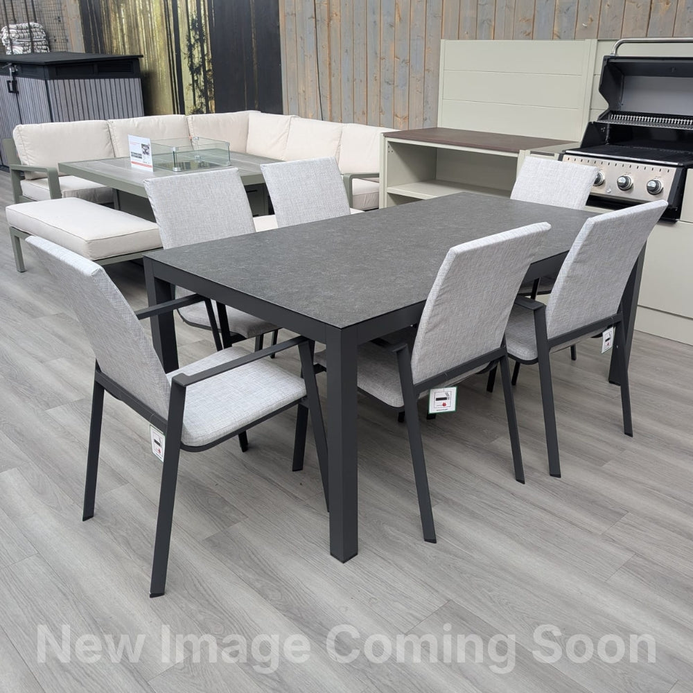 Aylesford 6 Seat Rectangular Garden Dining Set