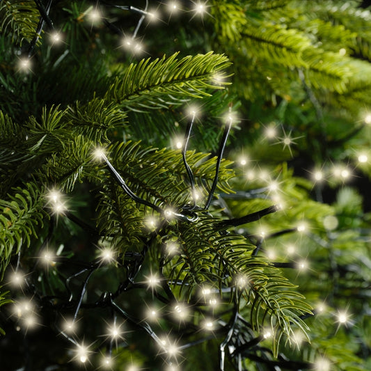 Christmas Cluster Lights 2040 LEDs Warm White