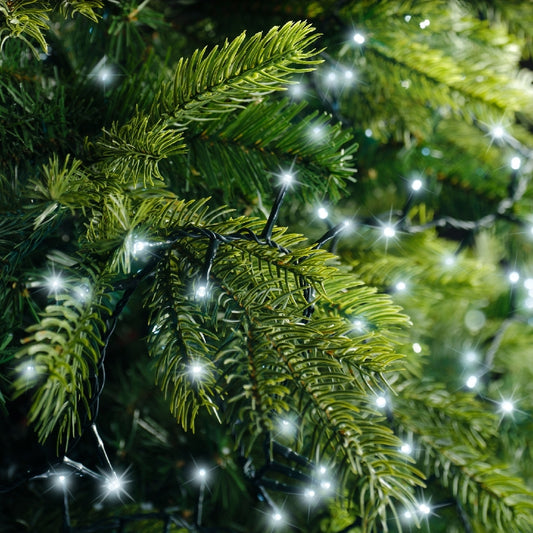 Christmas Compact Lights 2000 LEDs Cool White