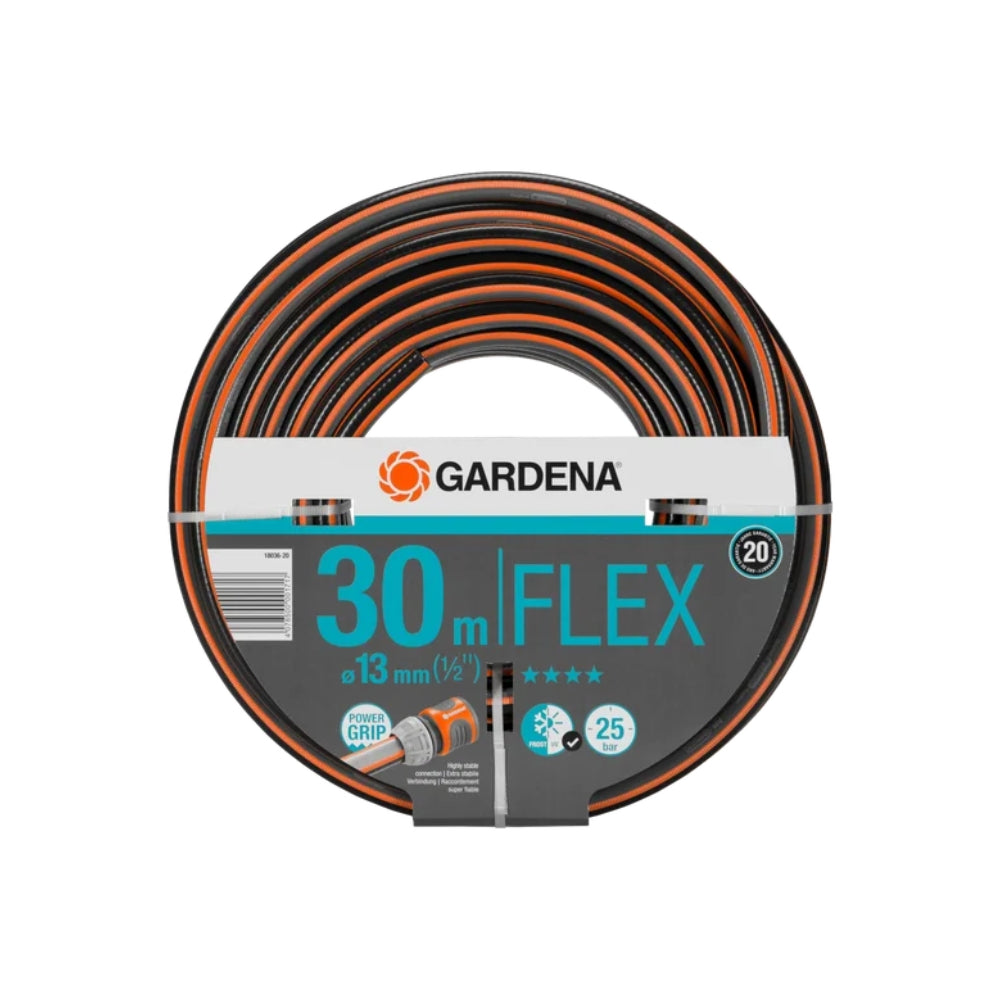 Comfort FLEX Hose 13mm 30m Garden Hose with Power Grip