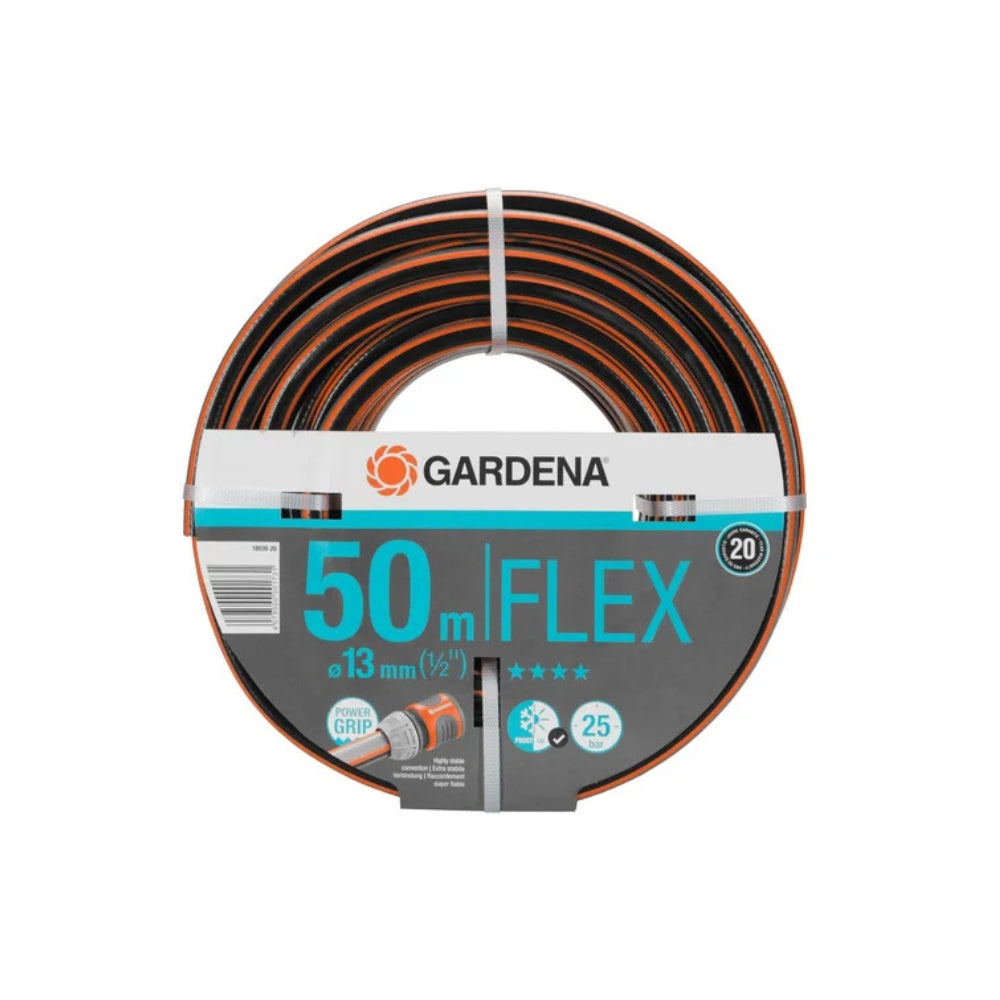 Comfort FLEX Hose 13mm 50m Garden Hose with Power Grip