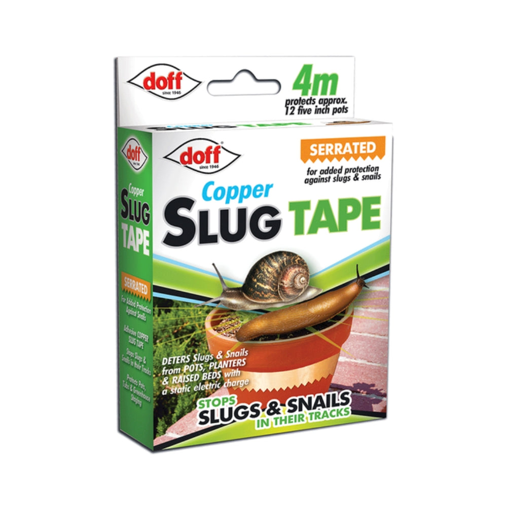 Doff Slug & Snail Adhesive Copper Tape 4m