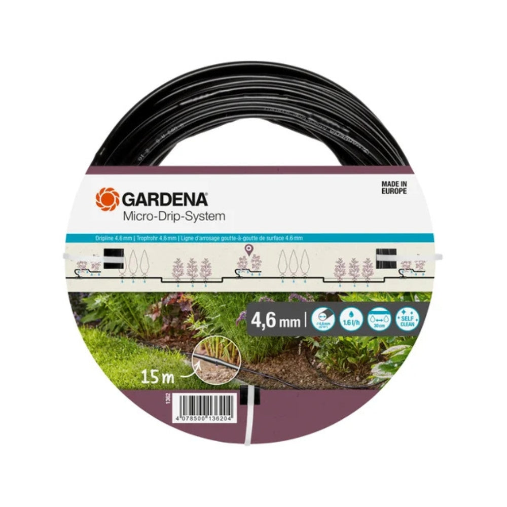 Drip Irrigation Hose 4.6mm 15m