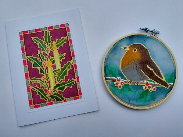 Festive Silk Painting Workshop