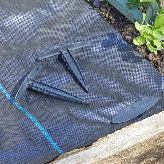 Film & Fabric Anchors Garden Fixings 11cm 10 Pack