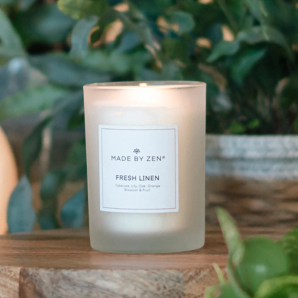 Fresh Linen Candle 250g Fresh, Warm & Ozonic