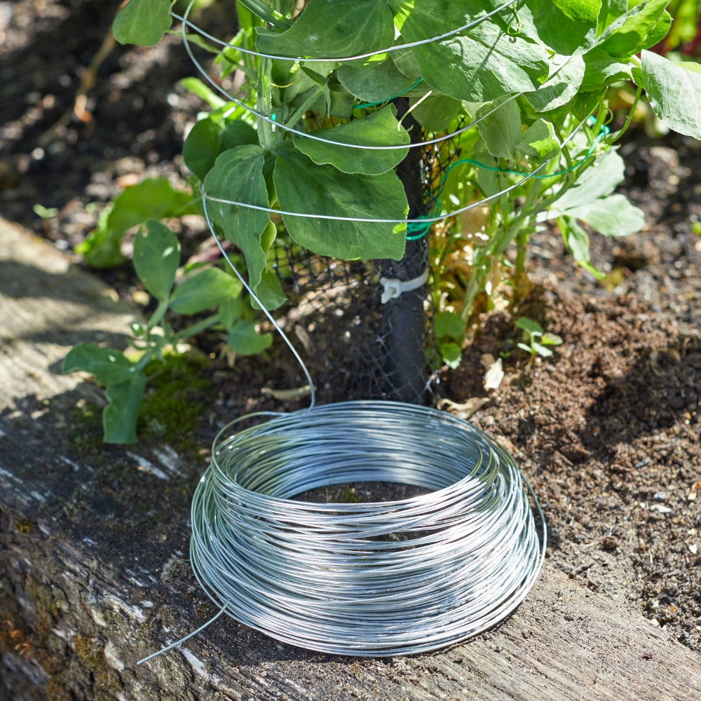 Galvanised Garden Wire 1mm x 100m