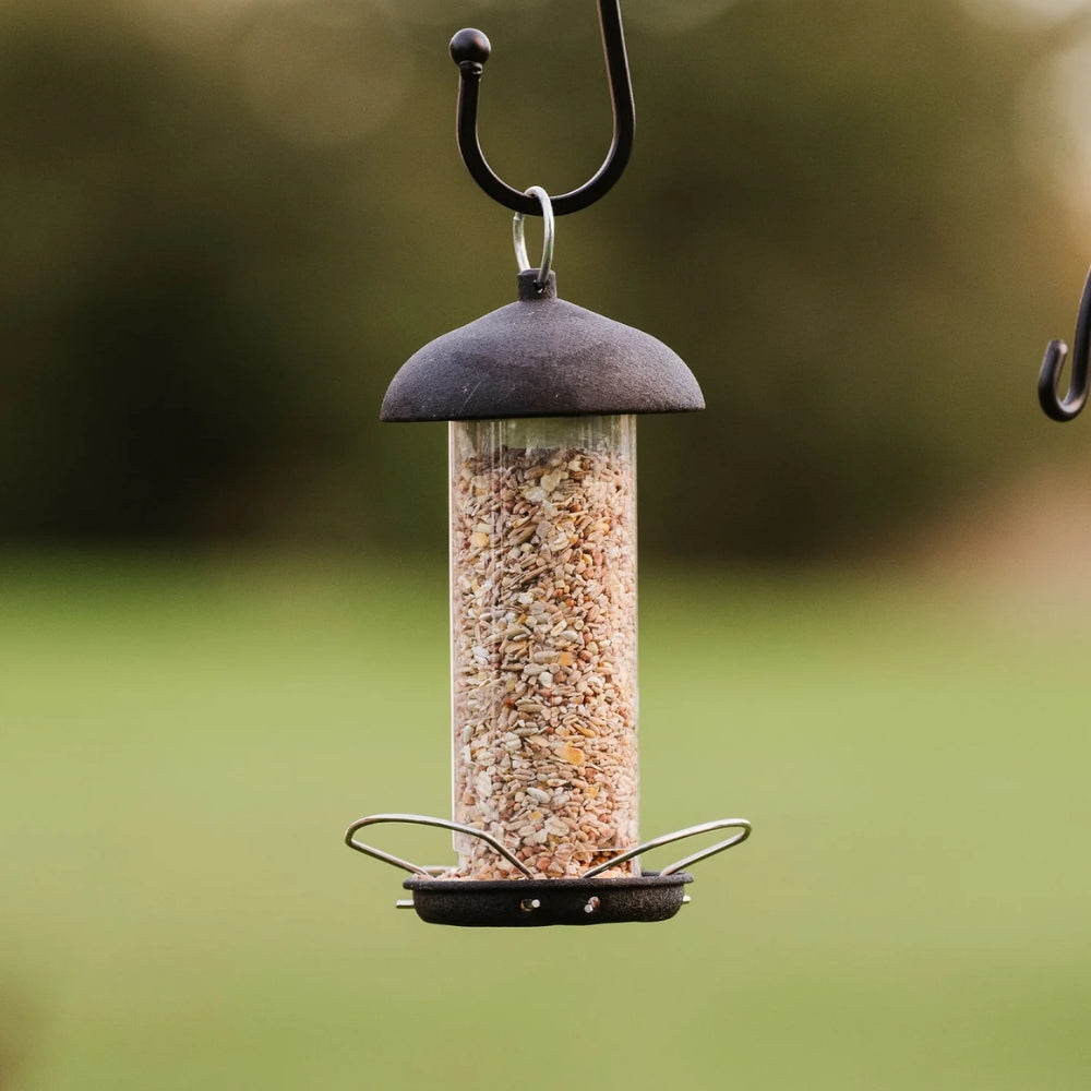 Gardman Black Steel Bird Seed Feeder
