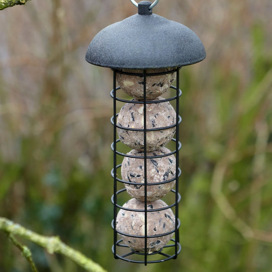 Gardman Black Steel Fat Snax Bird Feeder