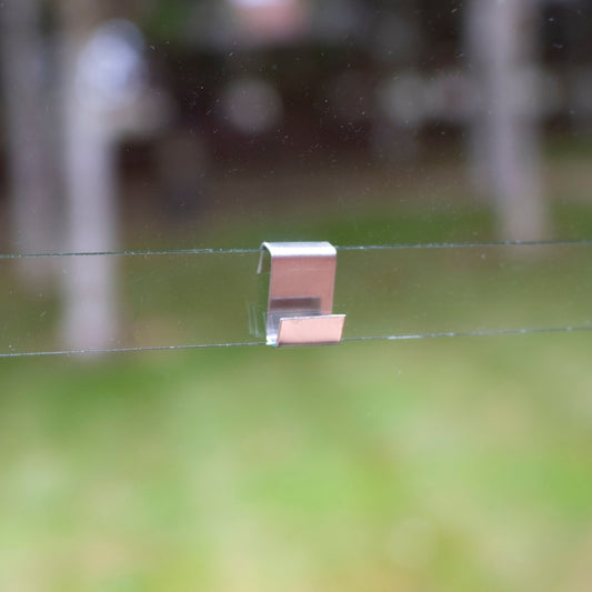 Greenhouse Glazing Z Clips 25 Pack