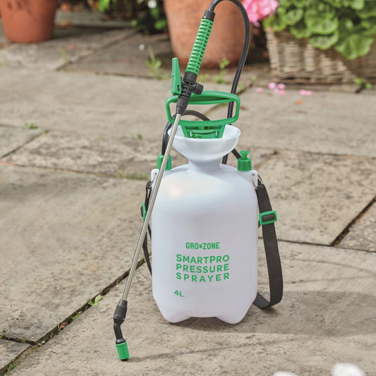 GroZone SmartPro Pressure Sprayer Pump Sprayer 4L