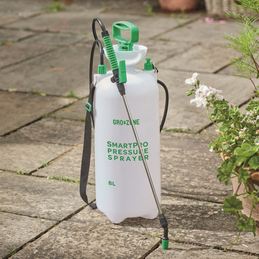 GroZone SmartPro Pressure Sprayer Pump Sprayer 8L