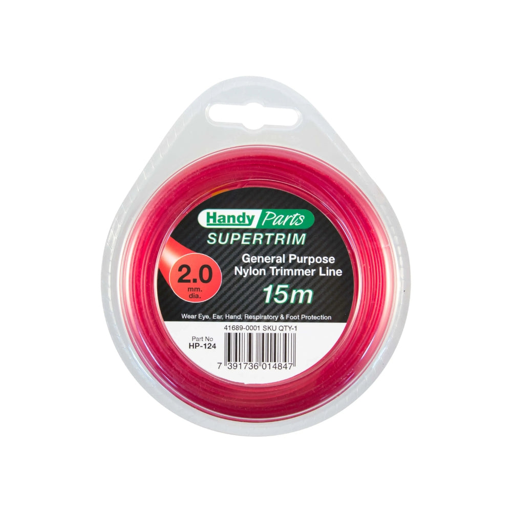 Handy Parts Round Universal Nylon Strimmer Line 2.0mm x 15m