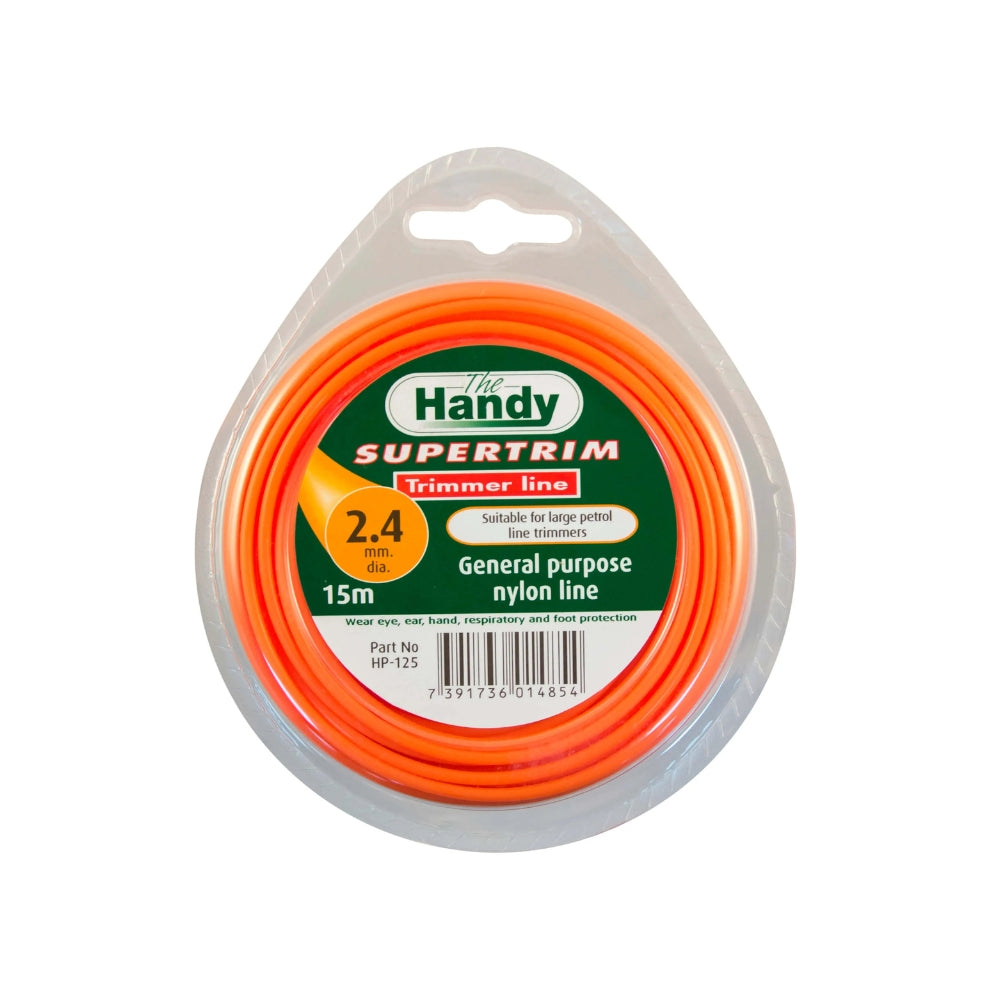 Handy Parts Round Universal Nylon Strimmer Line 2.4mm x 15m