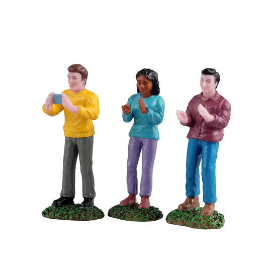 Lemax Music Festival Fans Figurine Set