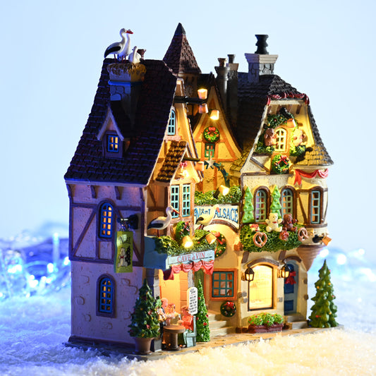 Lemax Noel Alsace Façade