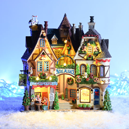 Lemax Noel Alsace Façade