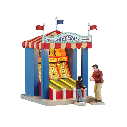 Lemax Skee Ball Game Table Accent