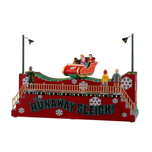 Lemax The Runaway Sleigh Table Accent
