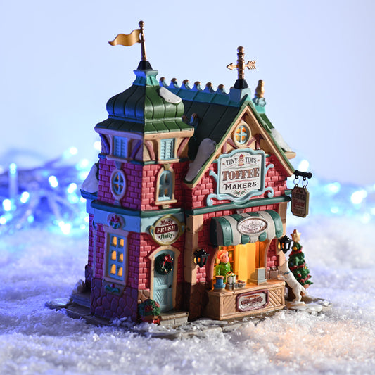 Lemax Tiny Tim’s Toffee Makers Lighted Building