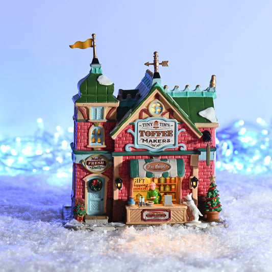 Lemax Tiny Tim’s Toffee Makers Lighted Building