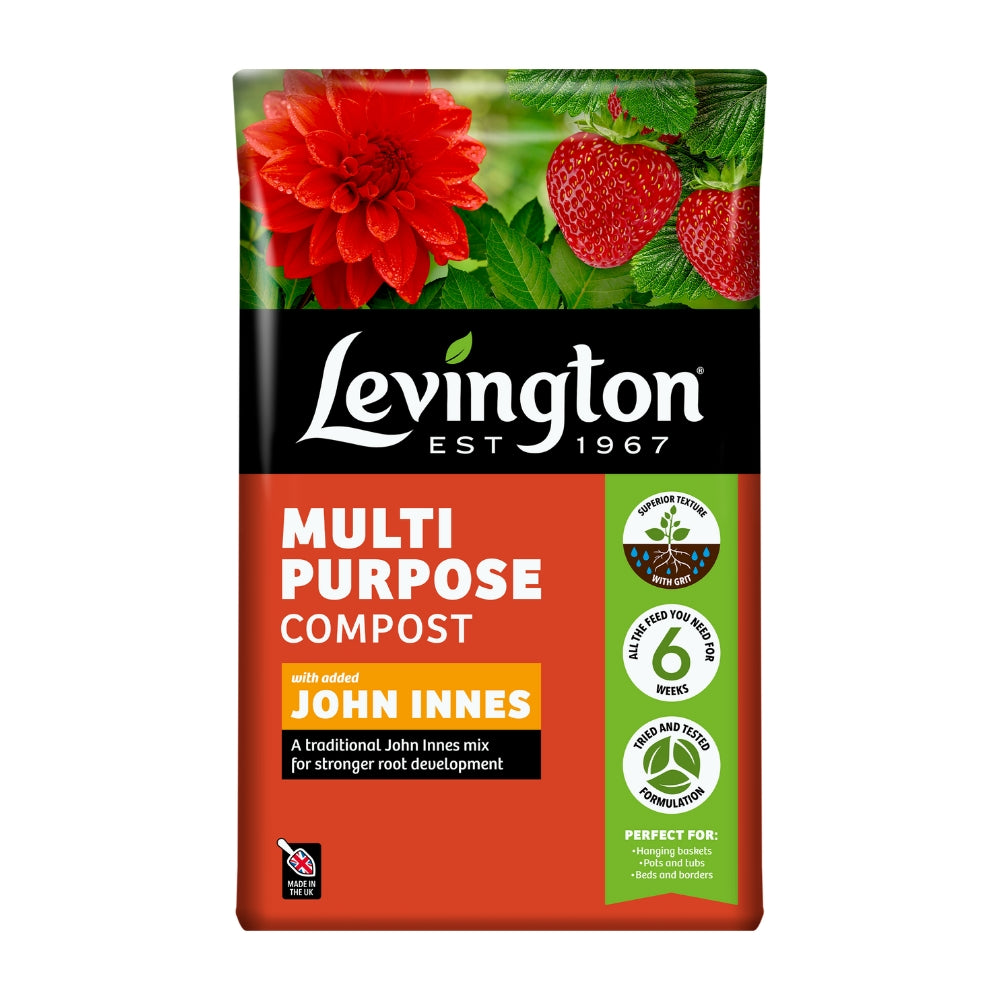 Levington Peat Free Multi Purpose Compost with added John Innes 50L