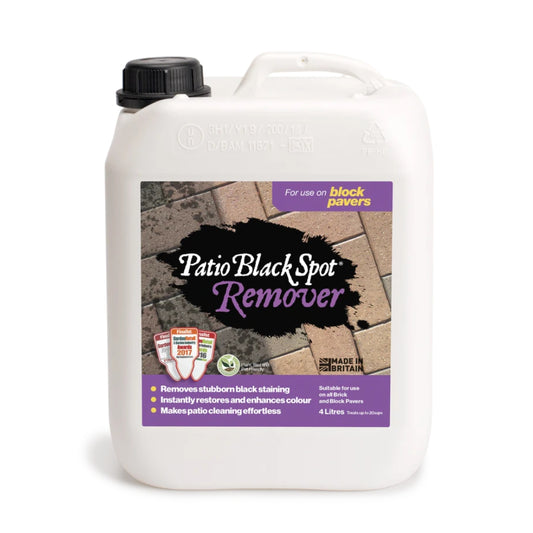 Patio Black Spot Remover for Block Paving 4L