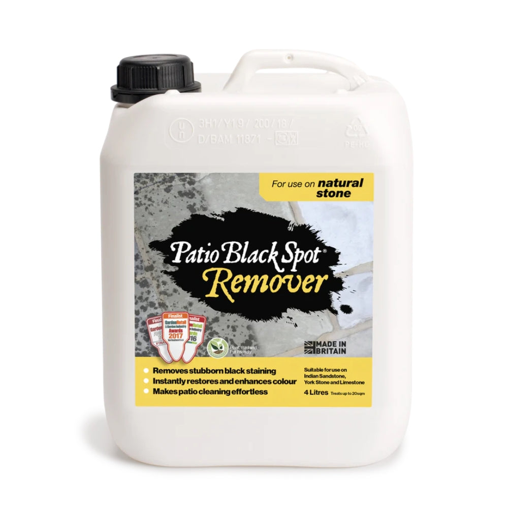 Patio Black Spot Remover for Natural Stone 4L