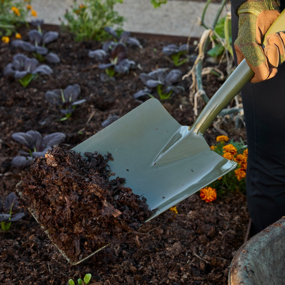 RHS Endoresed BoronGreen Steel Square Shovel