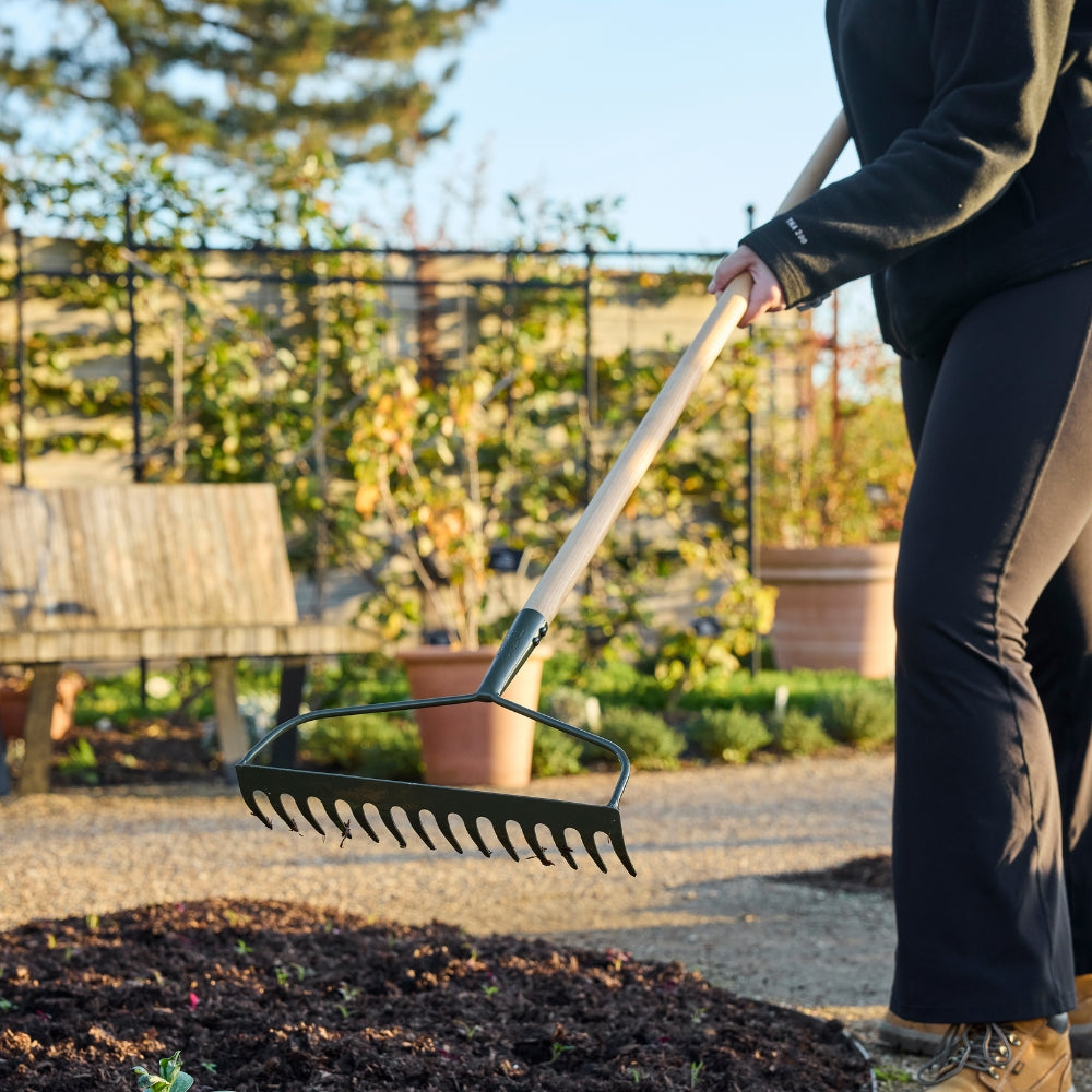 RHS Endorsed BoronGreen Steel Ground Rake