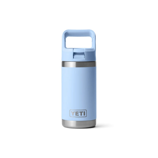 Rambler Jr 12oz (355ml) Kid's Bottle with Straw Cap Big Sky Blue
