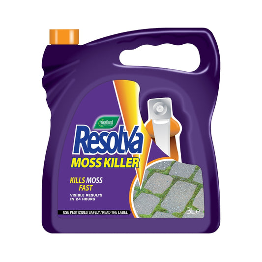 Resolva Moss Killer Ready to Use Spray Gun 3L