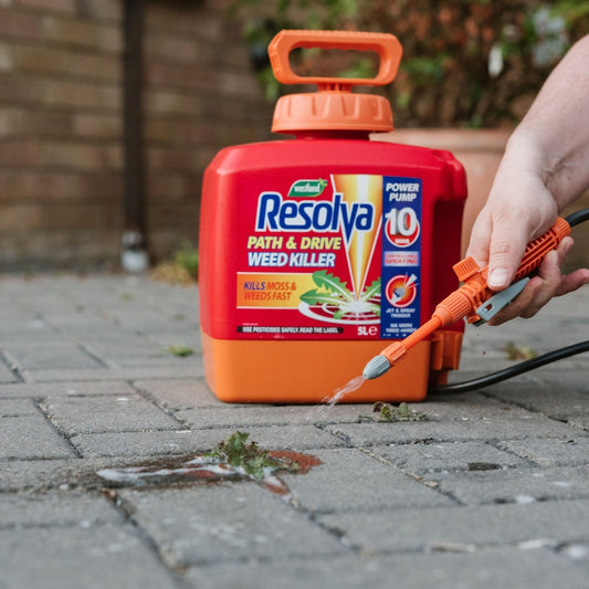 Resolva Path & Drive Ready To Use Weedkiller Power Pump Spray 5L