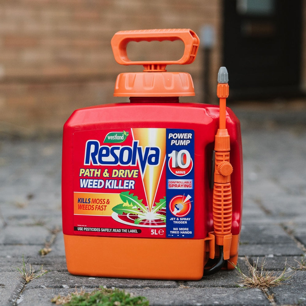 Resolva Path & Drive Ready To Use Weedkiller Power Pump Spray 5L