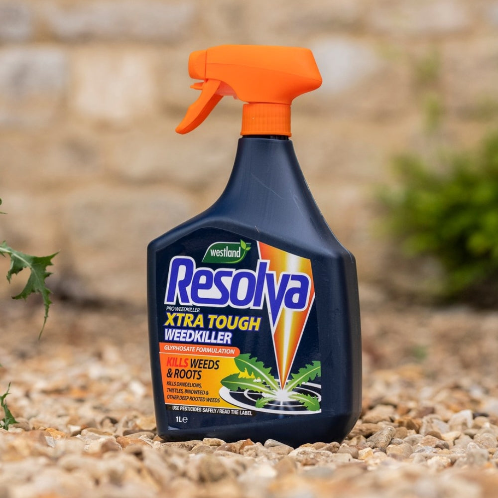 Resolva Pro Xtra Tough Weedkiller Ready to Use Spray Gun 1L