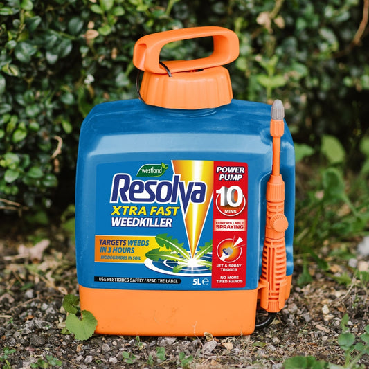 Resolva Xtra Fast Weedkiller Power Pump Spray 5L