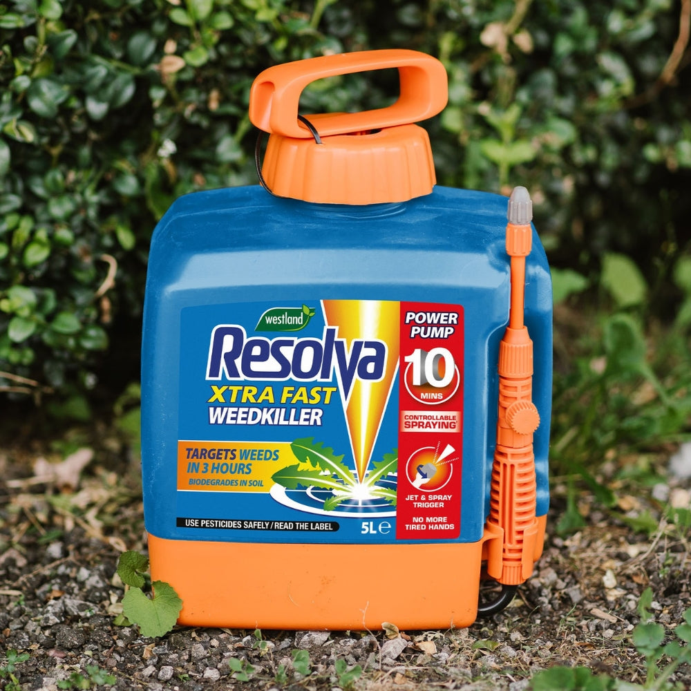 Resolva Xtra Fast Weedkiller Power Pump Spray 5L