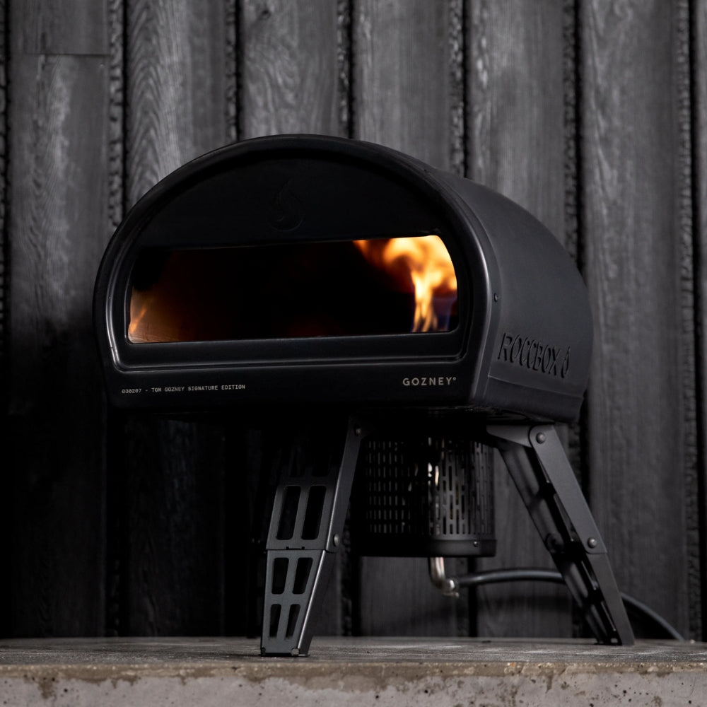 Roccbox Signature Edition Tom Gozney Black Gas Pizza Oven